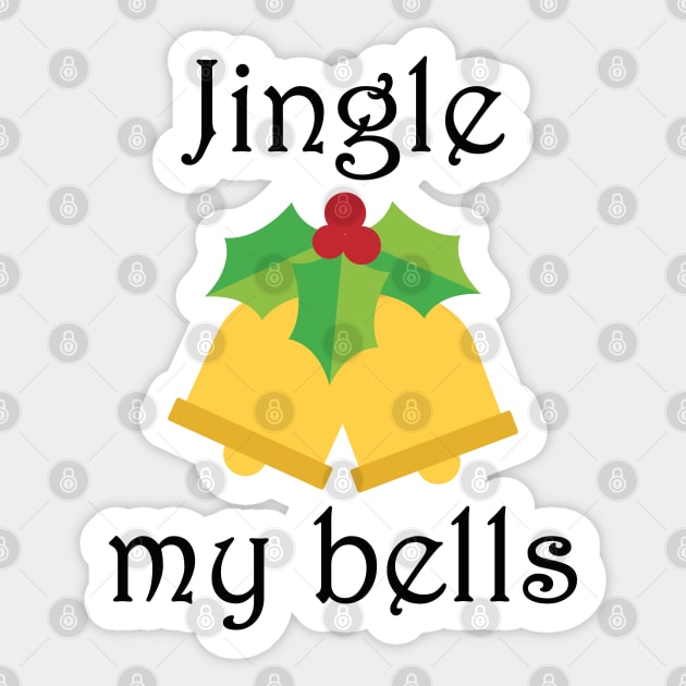 Jingle My Bells Sticker by VectorPlanet